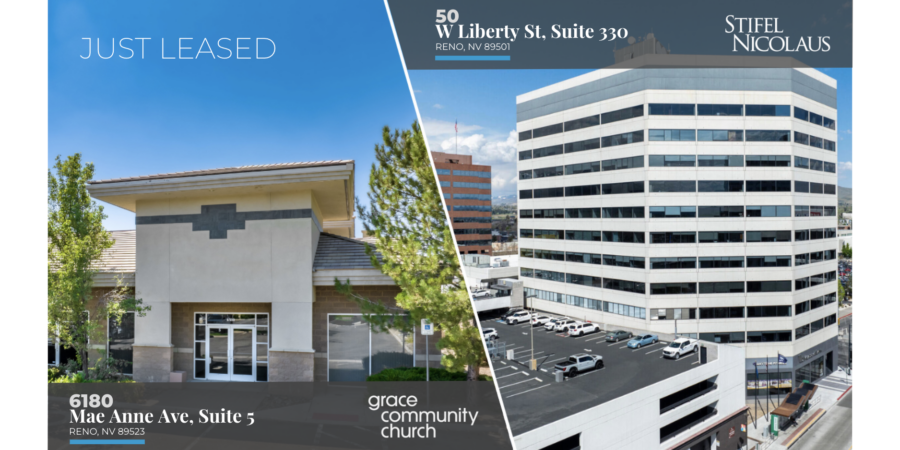 DCG’s Office Team Secures Two New Tenants in Reno